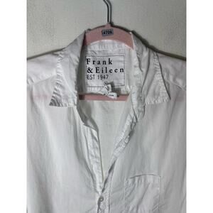 Frank & Eileen Long Sleeve Cotton Button Up Shirt Sz XL